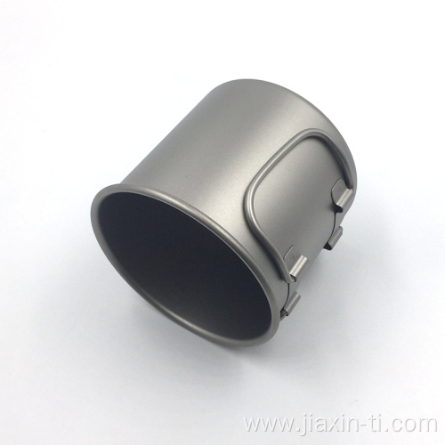 High Quality Travel Titanium Mug With Handle